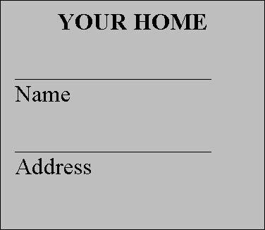 EXHIBIT B NEIGHBOR AWARENESS FORM (Owner to Complete) NEIGHBOR AWARENESS - The intent is to advise your neighbors who own property adjacent to your lot (property) line or unit.