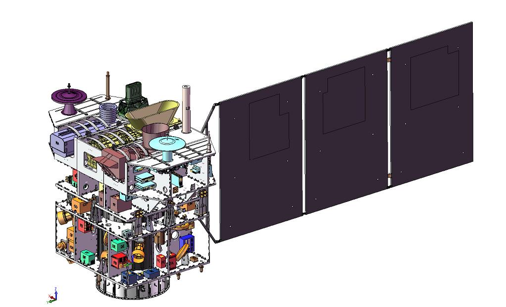 CBERS 4A equipment reuse Sun- synchronous orbit Al/tude = 628 km Inclina/on =