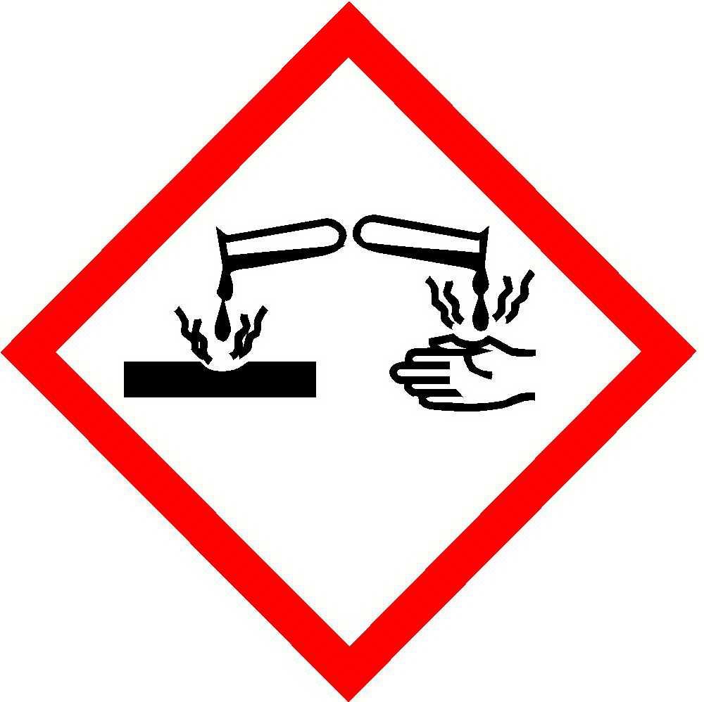 Pagina: 2 / 8 Pictograme de pericol (Continuare pe pagina 1 ) GHS05 GHS07 Cuvânt de avertizare Pericol Componente periculoase care determină etichetarea: Oxalic acid dihydrate Fraze de pericol