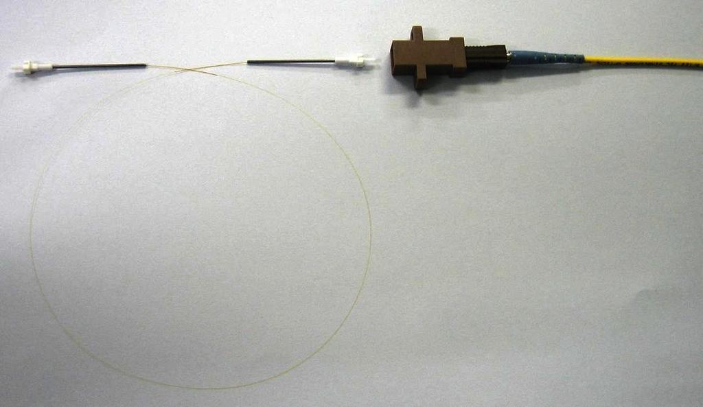 Shinji Komatsuzaki, S. Kojima, A. Hongo, N. Takeda, T. Sakurai 4. 3 Connecting technique As the small-diameter optical fiber was fragile and hard to handle.
