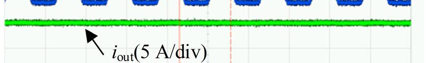 The driving frequency reached he upper limi of 40 khz, and he oupu volage is 106.8 V. Figure b shows he same parameers a a 110-V inpu line volage.