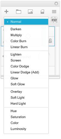 4 Layer Workflow Improvements B Expanded Blending Modes The list of blending modes available in the new SketchBook Pro has been lengthened greatly, with some of the popular