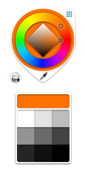 9 Improved Color Wheel Many users loved the addition of the Color Wheel that launched with SketchBook Pro 6.