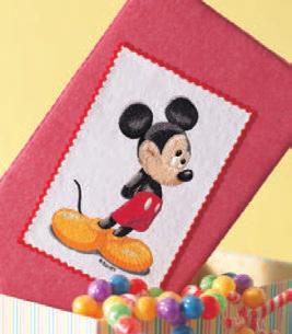 It comes with 76 embroidery patterns of Disney's best loved characters.