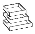 WES 1236 End shelf 12"Wx36"Hx12"D-2S wood 1/2" WES 1242 End WALL shelf END12"Wx42"Hx12"D-2S OPEN FRIEZE wood 1/2" WEF 1230 12"Wx30"Hx12"D WEF 1236 WEF 1242 Wall Microwave Cabinets WM 273012 WM 273612