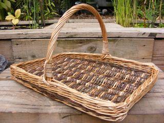 a small round willow basket for holding fruit, bread etc 2 Day Willow