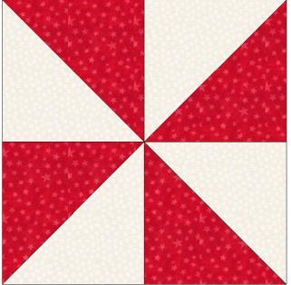 in the Double Star Block and 32 C triangles in Border Corner Variable Star Block Border Stripe US01-2 - 2 yards (border strips cut slightly oversized) Cut 2 strips 6 ½ x53 from the striped flag