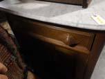 Page: 4 47 Victorian Walnut carved single drawer over 2 door