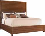 Wood framed woven rattan panel headboard Consists of: -134HB Headboard -134FB Footboard -134SR Side Rails/Support Shown on pages: 4, 5 and 6 536-135C Paradise Point Bed 6/0 California King Headboard