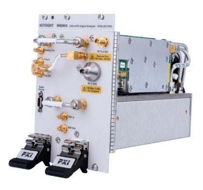 CXA-m PXIe Signal Analyzer, M9290A Deploy a smaller microwave footprint up to 26.5 GHz Get accurate, repeatable test results with fully specified performance Frequency range: 10 Hz to 3, 7.5, 13.