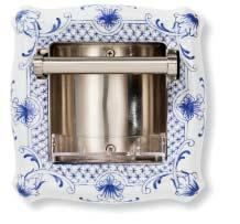 Delft 3363 shown as Soap/Grab in Brushed Nickel