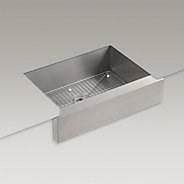 Optional Kitchen Sinks Blanco Cerana, Single Bowl, White