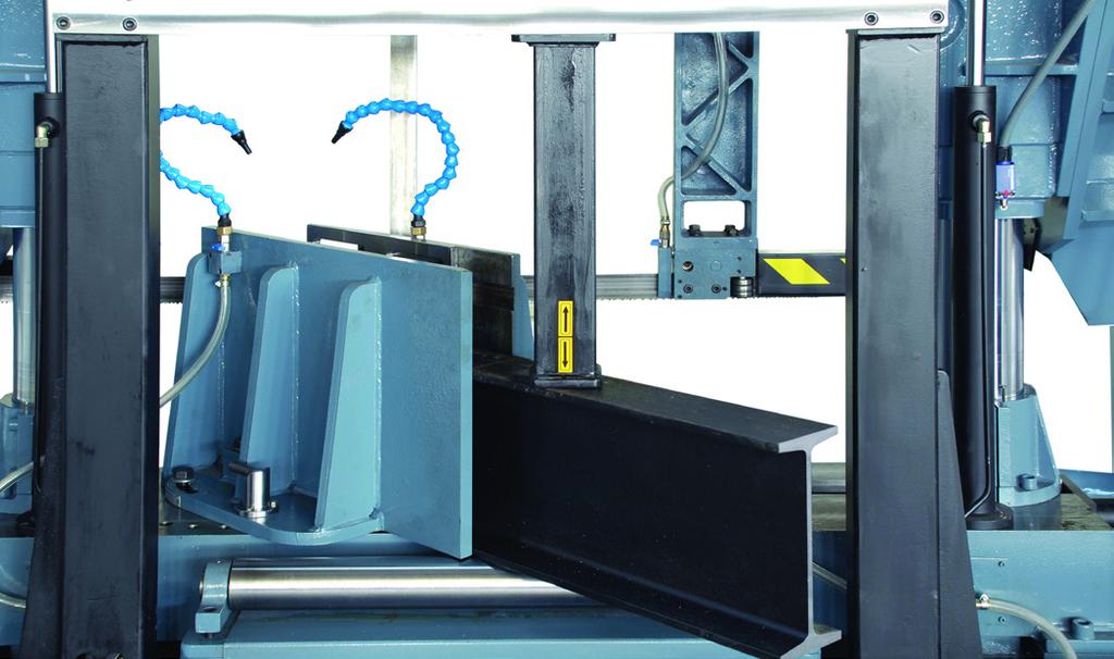optional features Extra 47 Roller Tables At the front or back side of the machine the table provides easy material entrance by bear driven rolls. One table is standard with the related machine.