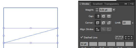 Red = Draw Black = Cut Green = Crease Making a Dashed Line in Illustrator cut as a dashed line: If you make a stroke a dashed line in Illustrator, the Mimaki cutter will not recognize that as a