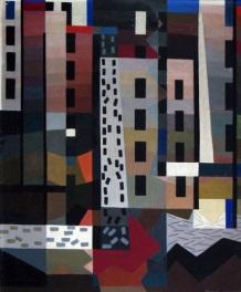 12L \ James Meikle Guy (American, 1910 1983) Manhattan, 1945
