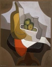 Juan Gris (Spanish, 1887 1927) Still Life: Table with Red Cloth, 1926 Oil