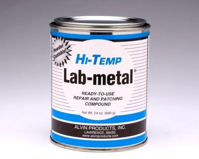 Hi Temp Lab Metal Tips The heat cure: After Hi-Temp Lab-metal is fully air dried to a hard metal state, it must be heat treated at 425 o F for one hour.