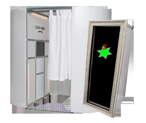 Windows Business Package Perfect for business starters to offer both Photo Booth and Magic Mirror Booth hire services 1 x Oval Photo Booth (Windows) Photo Booth Aluminum frame, Internal di-bond