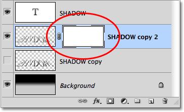 The layer mask thumbnail. Step 11: Drag Out A Black-To-White Gradient On The Layer Mask Select Photoshop s Gradient Tool from the Tools panel: Select the Gradient Tool.