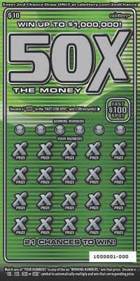 50X THE MONEY SEPTEMBER 2016 10 GAME #1229 WIN UP TO 1,000,000! 21 CHANCES TO WIN! FAST 0 SPOT! HOW TO PLAY Match any of YOUR NUMBERS to any of the six WINNING NUMBERS, win that prize.