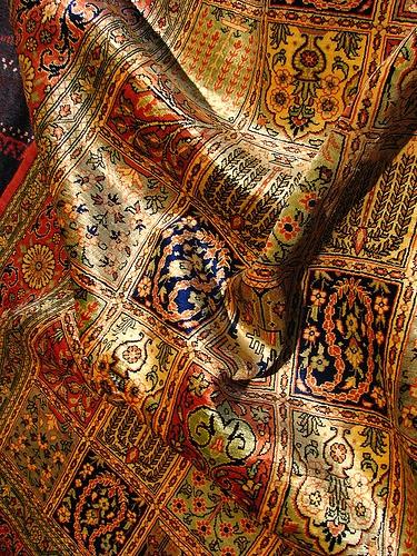 In many European countries, carpets were woven as a valuable item for trading