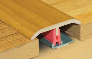Easy to fit Self adhesive base NEW TOP TIP Fitting Clips Each pack includes small, medium and large clips to accommodate different flooring heights, if you are unsure about the size of clip required