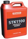STK 1000 suppresses rising dampness (where no DPM is installed) in concrete and sand/ cement screeds.