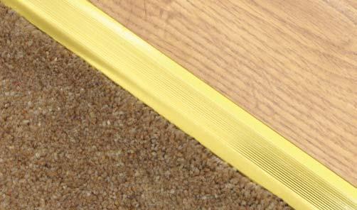 Carpet & Vinyl Floor Edgings A comprehensive range of high quality edgings with a choice of finishes CARPET & VINYL