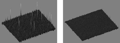 Moreover the edge provides an excellent homogeneous pixel response to light (PRNU, photo response non-uniformity) and an excellent homogeneous dark signal pixel behaviour (DSNU, dark signal