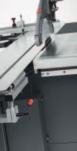 STEG second support on the sliding table: Enlarges support area (width: 400 mm) for wider