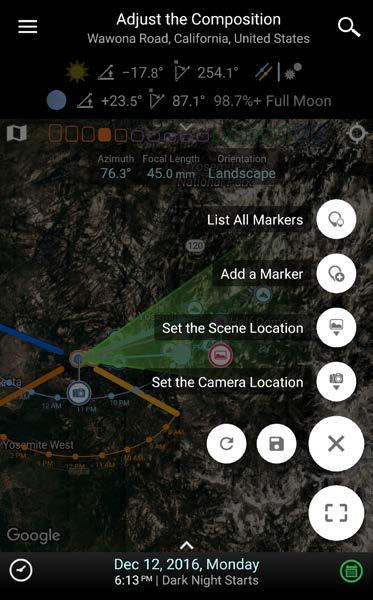 How to Select a Location on the Map Long press on the map Tap on an existing POI (Point of Interest) added by Google Tap on an existing marker Tap the camera pin or the scene pin to select the camera
