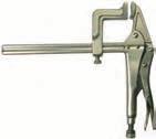 Pliers - forged - nickel plated - with long arm for various clamping operations 501 L-type Self