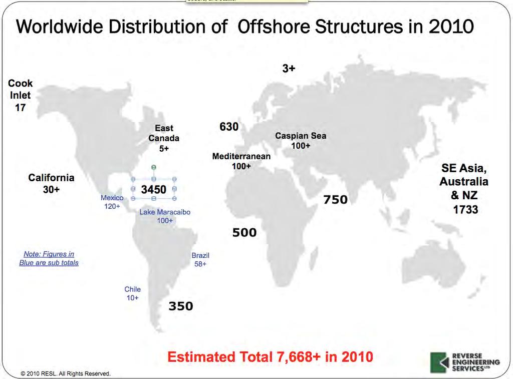 Where are the Offshore Platforms Caspian Sea