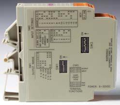 The field configurable output can be set for either 0-5 V, 0-10 V, 0-1 ma, 0-20 ma or 4-20 ma.