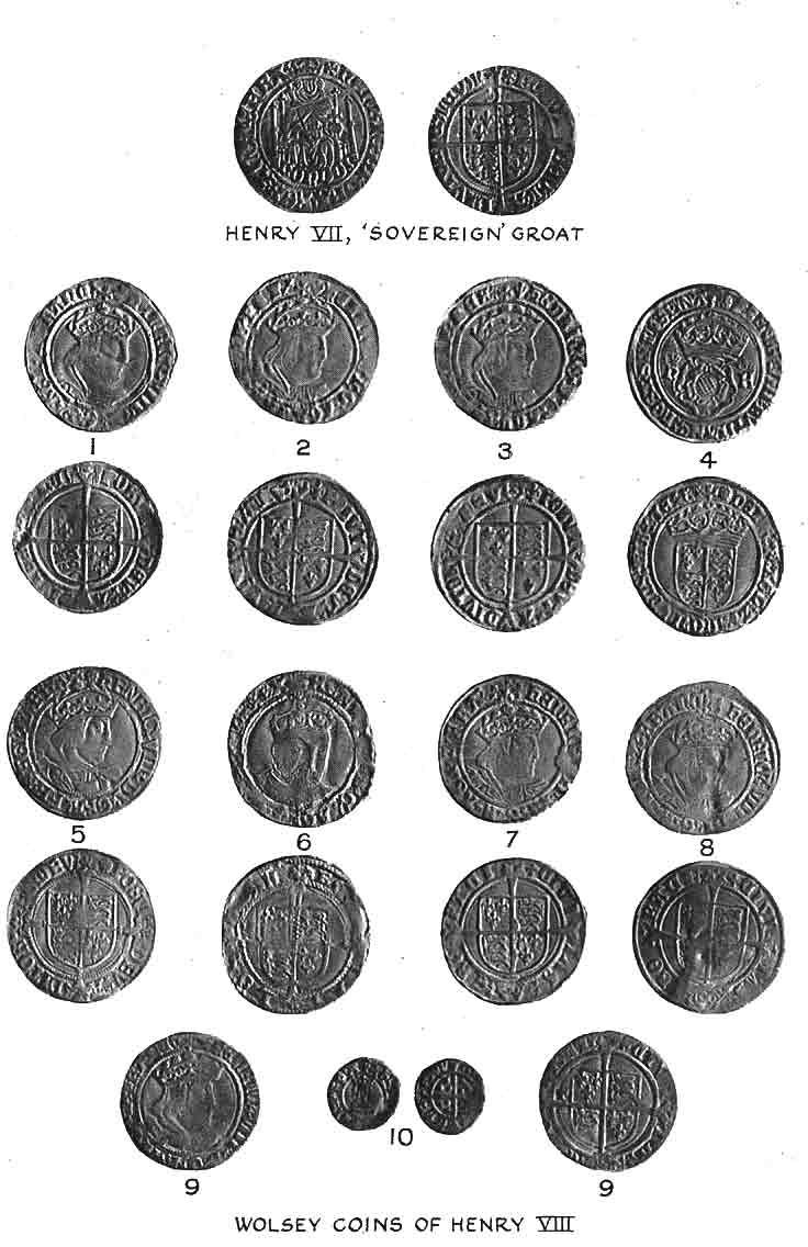 WOLSEY COINS