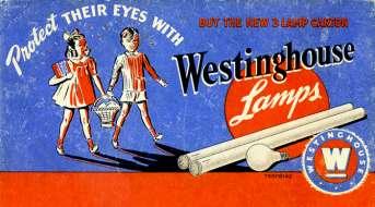 Alternate Current Westinghouse Lamp ad The