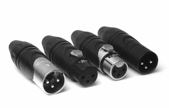 AX SERIES XLR CABLE CONNECTORS AX SERIES XLR CABLE CONNECTORS The revolutionary AX series of XLR connectors introduce an exciting contemporary look and feel to the professional audio interconnect