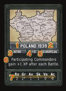 1 - Campaign Name and Enemy Force Example: In the Poland 1939 Campaign, you will fight against the Polish forces.
