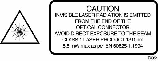 An optical or laser device can pose a hazard to remotely located personnel when operated without their knowledge.
