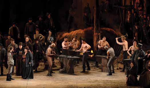 L Y R I C O P E R A O F C H I C A G O ROBERT KUSEL The Anvil Chorus from Il trovatore at Lyric (2006/07 season).