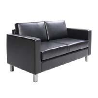Specialty Furniture Seating - Sofas and Loveseats 305321 - Key Largo Loveseat, Black