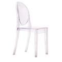 Chair, Wendy, Clear Acrylic, 15"L 20"D