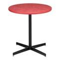 Specialty Furniture 305159 - Table, Cafe, Graphite/ Hydraulic Chrome Base, 36" Round 29"H 305165 - Table, Cafe, Maple/ Black, 30" Round 29"H 305168 - Table, Cafe, Maple/ Black, 36" Round 29"H 305157