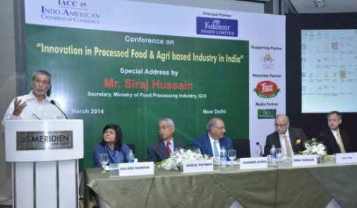 Embassy officials. Kohinoor Foods Limited was the Principal Partner; GD Foods Mfg India Pvt Ltd was the Associate Partner for the Conference.