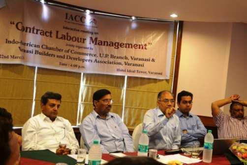 Mr. Tripathi said that with globalization and competition, labour management has become a critical component, one that faces many challenges.