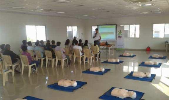 IACC organized a series of workshops on CPR and Life Saving Skills in Bangalore in the months of February, March and April.
