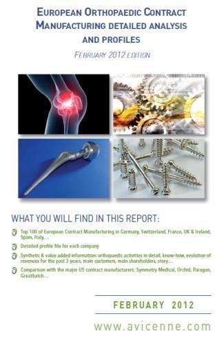 spine companies, distributors & surgeons, 400 pages & 300 graphs detailing the European Market in Germany, France, Italy, Spain, UK, Belgium, Switzerland and in other countries.