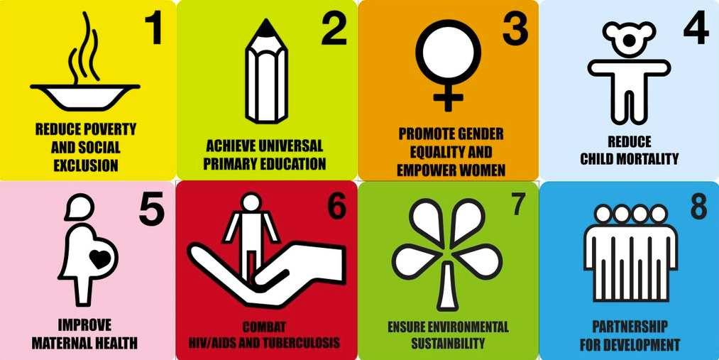 Take home messages bag The Millennium Development Goals (MDGs) were the eight international development goals established during the Millennium UN