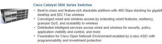 Cisco 3850 Series Switch