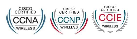 Wireless Certifications Wireless is a specialty - Get Certified Take the time to learn and understand